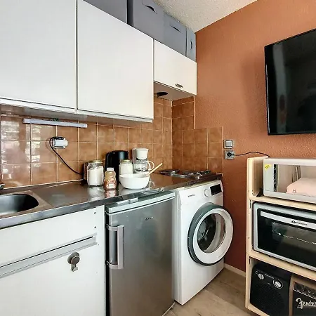 Moderne 17 M² - Balcon - 2 Pers - Wifi Gratuit - Fr-1-344-1122 * Saint-Martin-de-Belleville